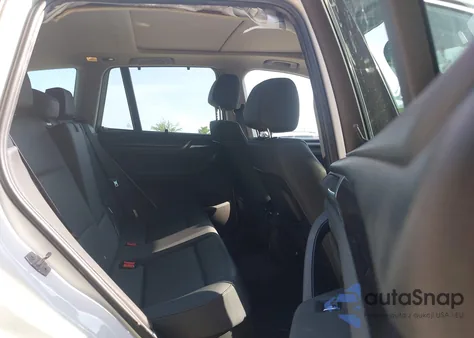 2017 BMW X3 xDrive28I from USA, damaged, VIN 5UXWX9C37H0T24363